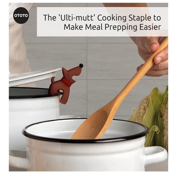 *5 for $25* NWOT Ototo Best Buddies Dual Spoon Holder & Steam Releaser - Picture 7 of 10